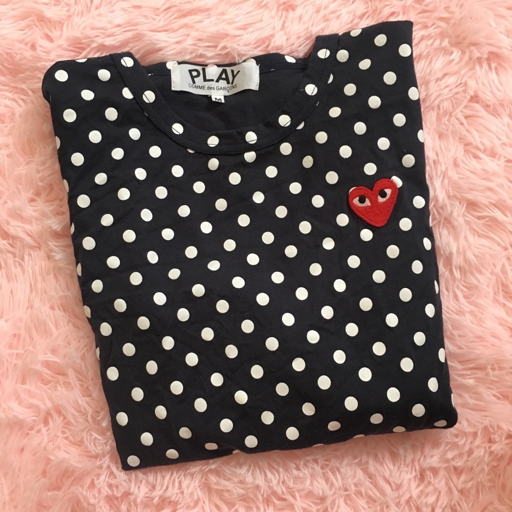 Cdg play polka dot, new